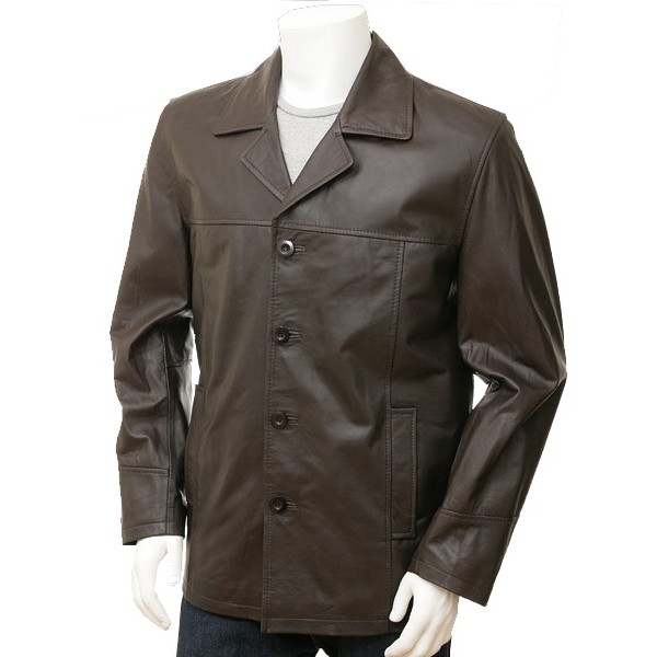 Men Leather Blazers